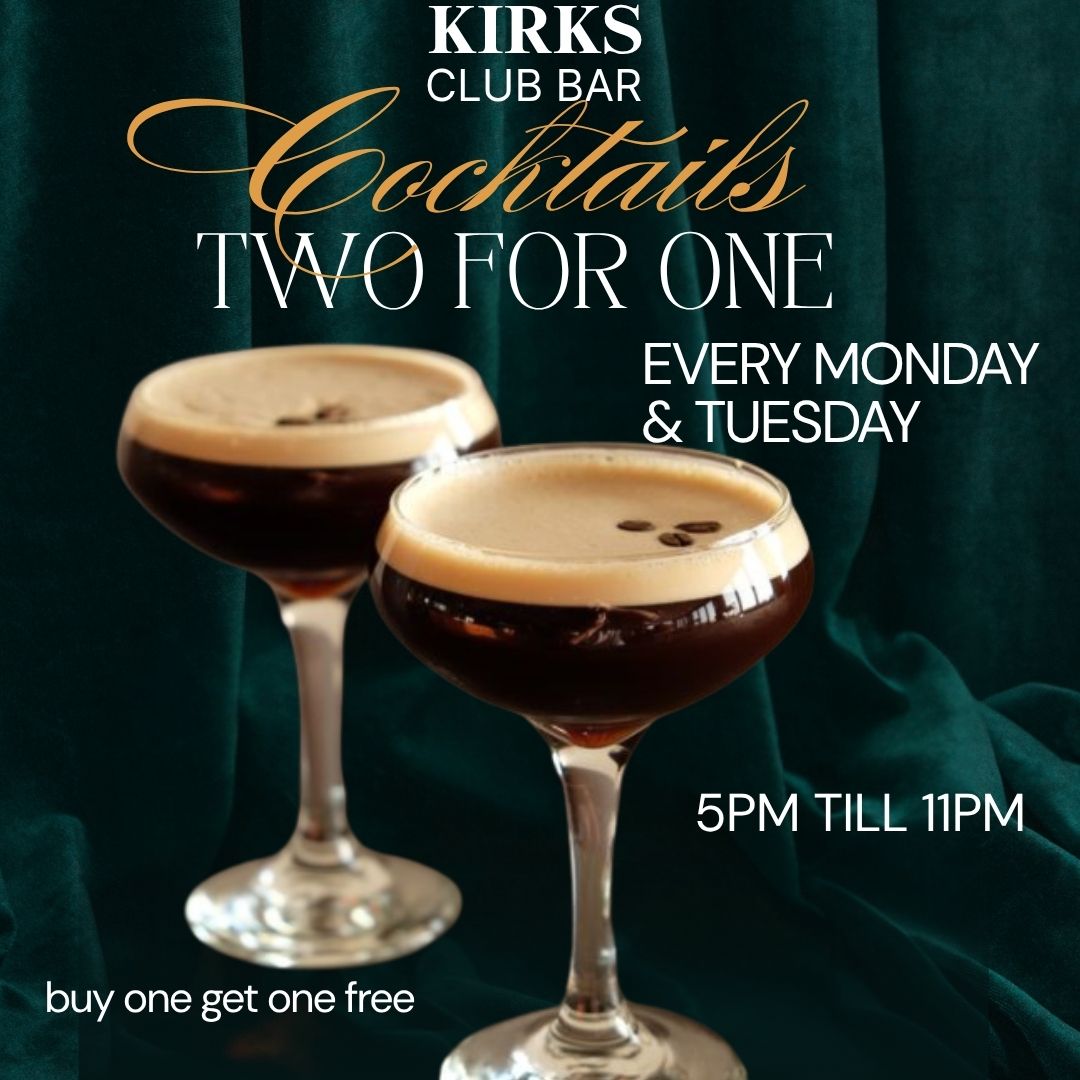 kirks 2 for one cocktails (1080 x 1080 px)